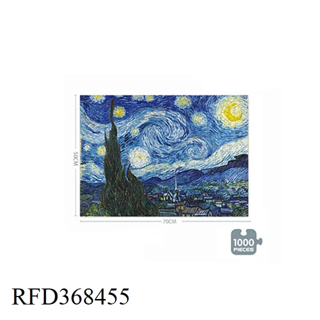 1000 Pieces of Starry Sky Puzzle Educational Toy for Kids