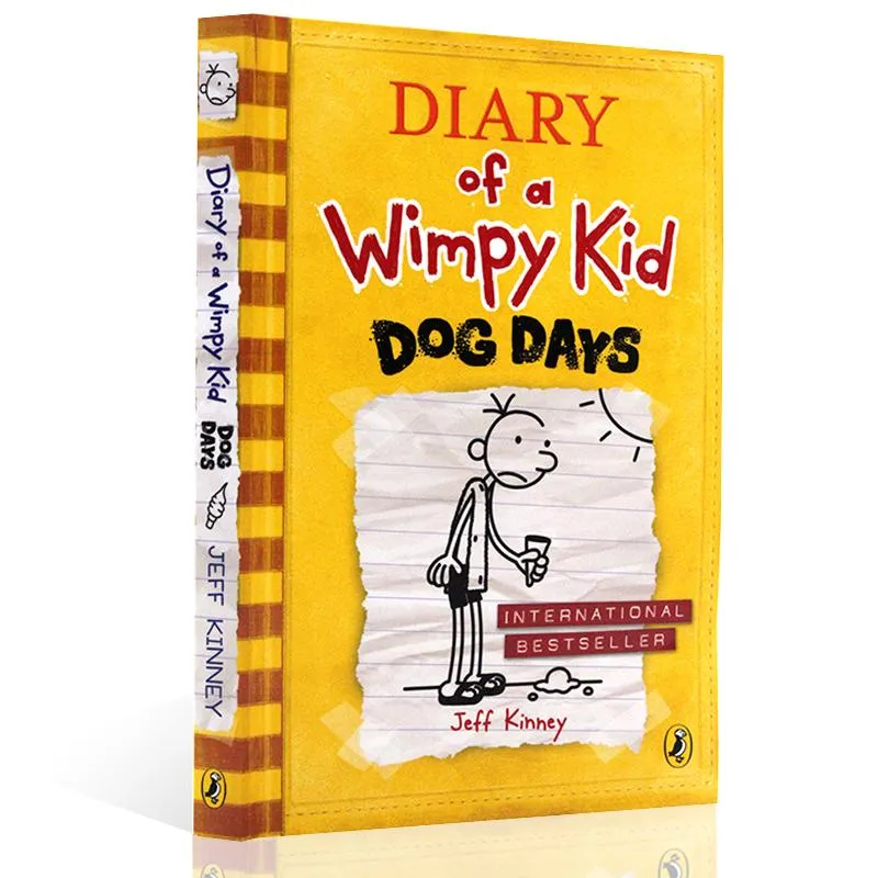 14 Books/Set Diary of a Wimpy Kid Comic Set Learning English Language Books for Children Kids Story Books in English