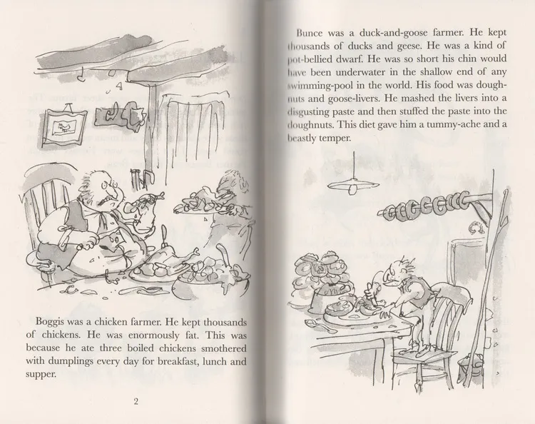 16 Books Roald Dahl Collects Children′s Literature Novels and Story Books for Children′s Early Education in Learning English