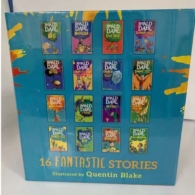 16 Books Roald Dahl Collects Children′s Literature Novels and Story Books for Children′s Early Education in Learning English
