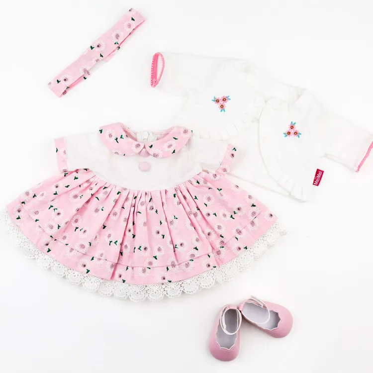 20 Inch Reborn Baby Doll 50 Cm Silicone Soft Lifelike Newborn Girl Doll Adorable Princess Dolls for Kids Toy