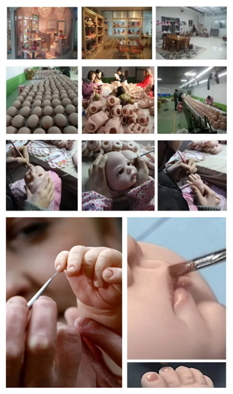 20 Inch Reborn Baby Doll 50 Cm Silicone Soft Lifelike Newborn Girl Doll Adorable Princess Dolls for Kids Toy