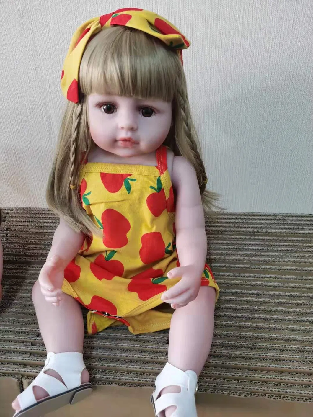 2021 New Arrival Children Toys Newborn Baby Doll Kids Toy Full Silicone Body Reborn Doll