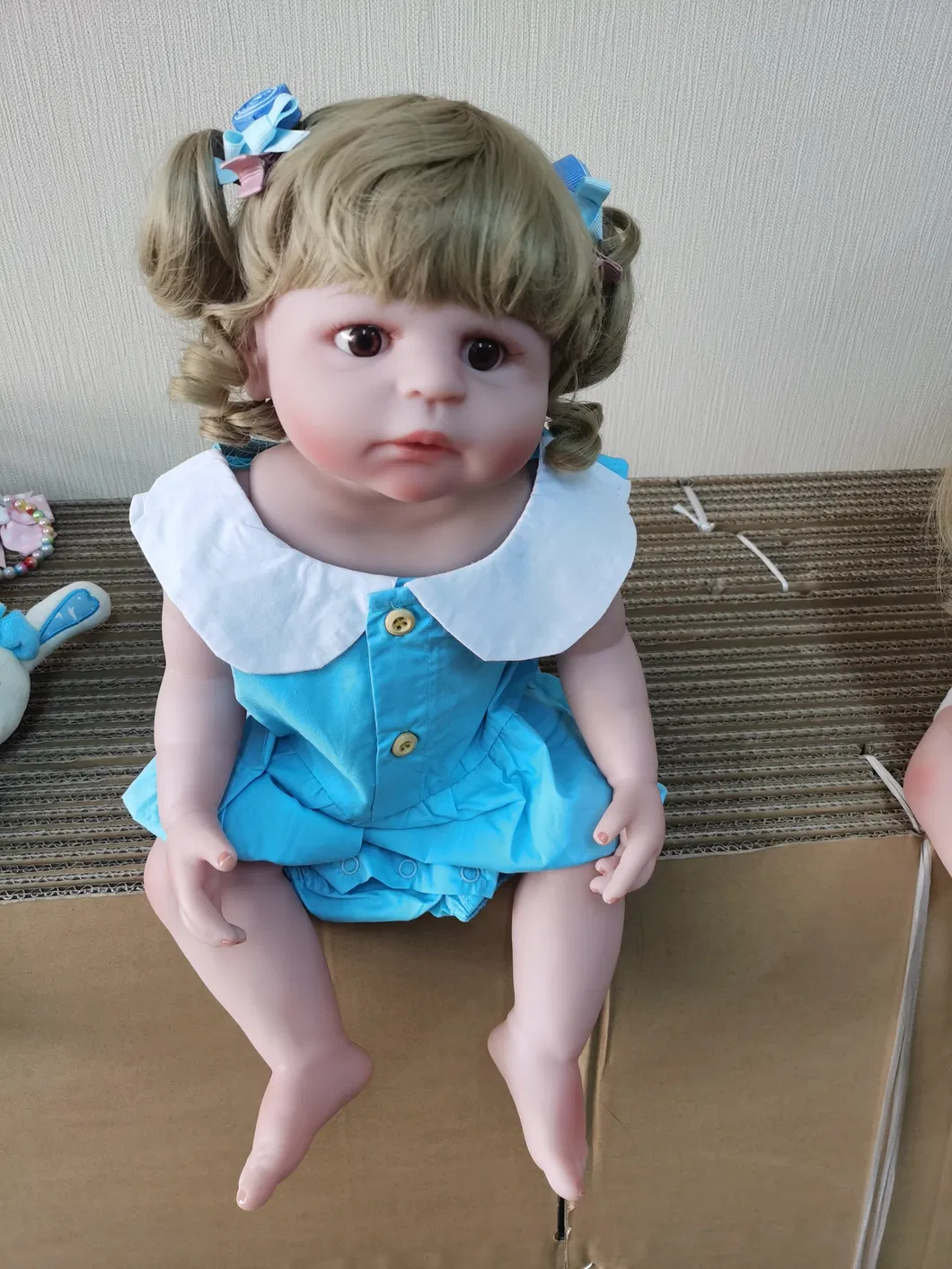 2021 New Arrival Children Toys Newborn Baby Doll Kids Toy Full Silicone Body Reborn Doll