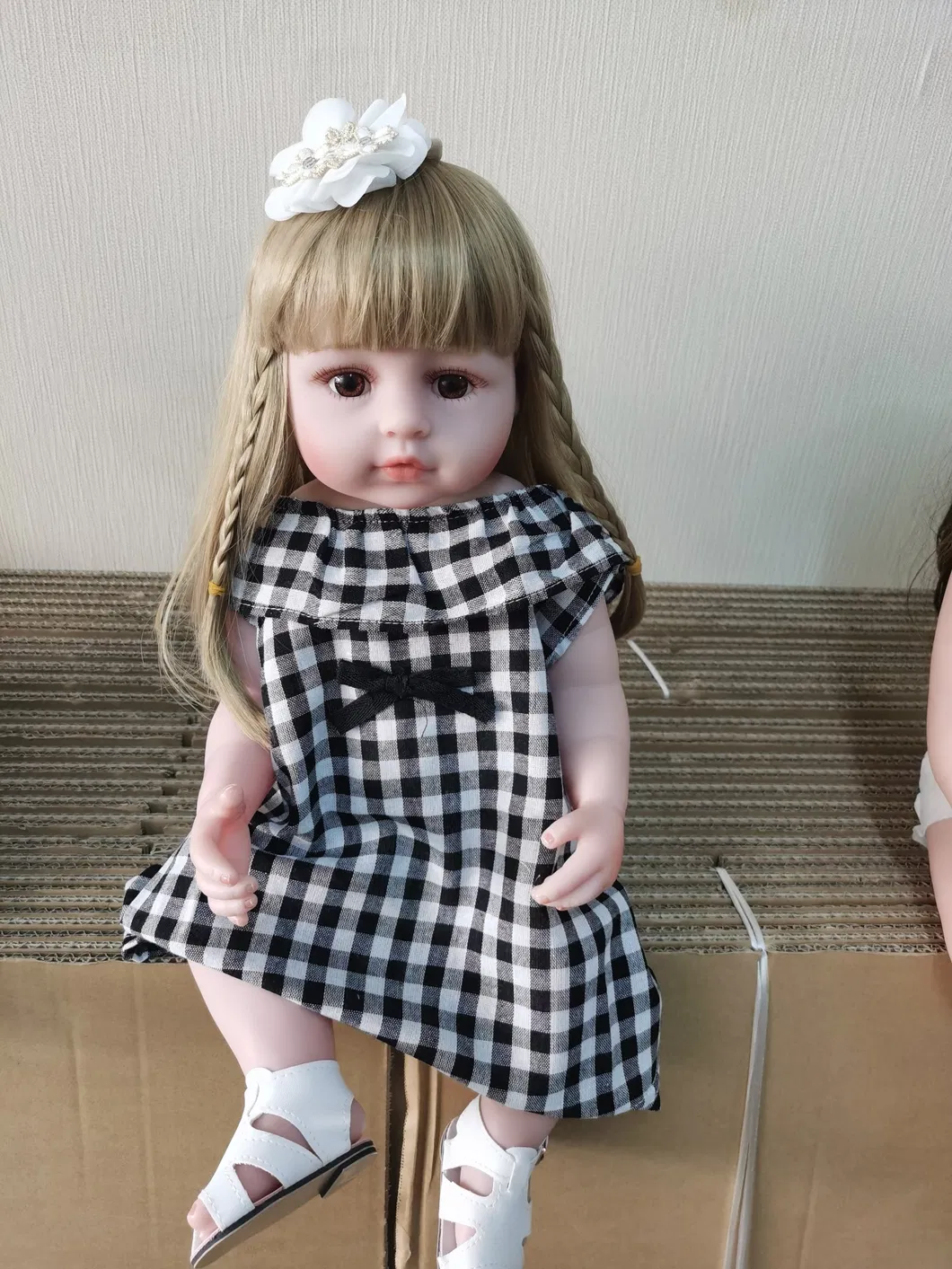 2021 New Arrival Children Toys Newborn Baby Doll Kids Toy Full Silicone Body Reborn Doll