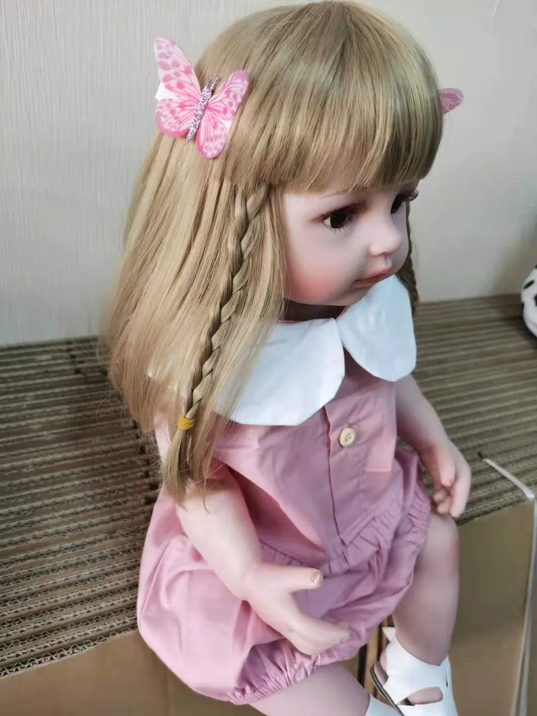 2021 New Arrival Children Toys Newborn Baby Doll Kids Toy Full Silicone Body Reborn Doll