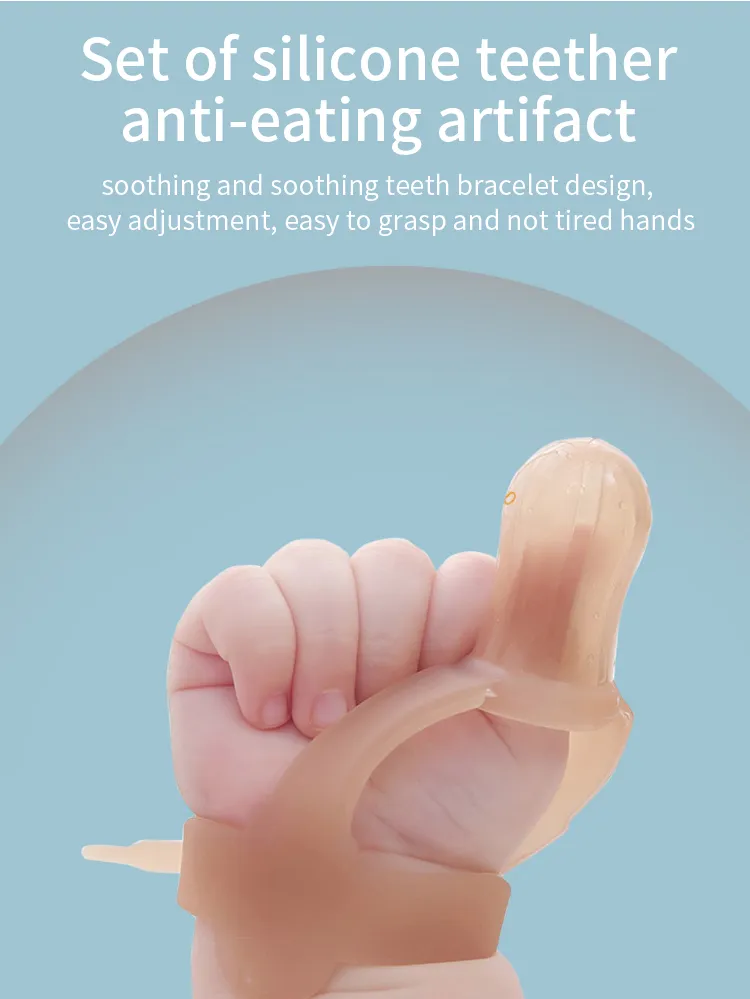 2021 New Baby Teeether Chew Toy Baby Teether Silicone Baby Newborn Teethers