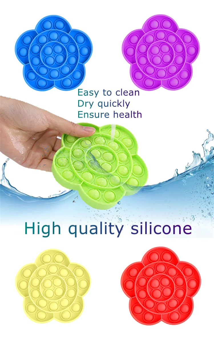 2021 New Style Silicone Toy Autism Special Needs Stress Reliever and Education Toys Red Hat Shape Fidget