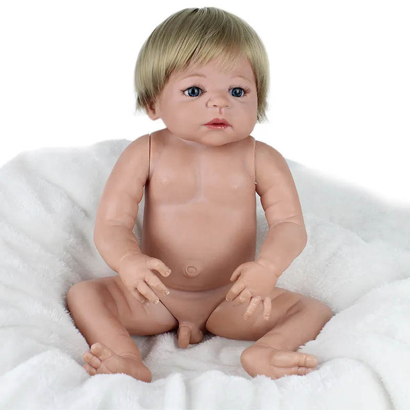 22inch Reborn Doll Babies Lovely Cool Boy Kids Best Birthday Playmates Gift