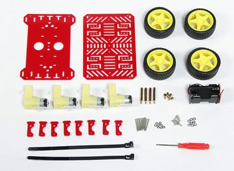 4WD Smart Car Kit RC Robotics Learning Kit