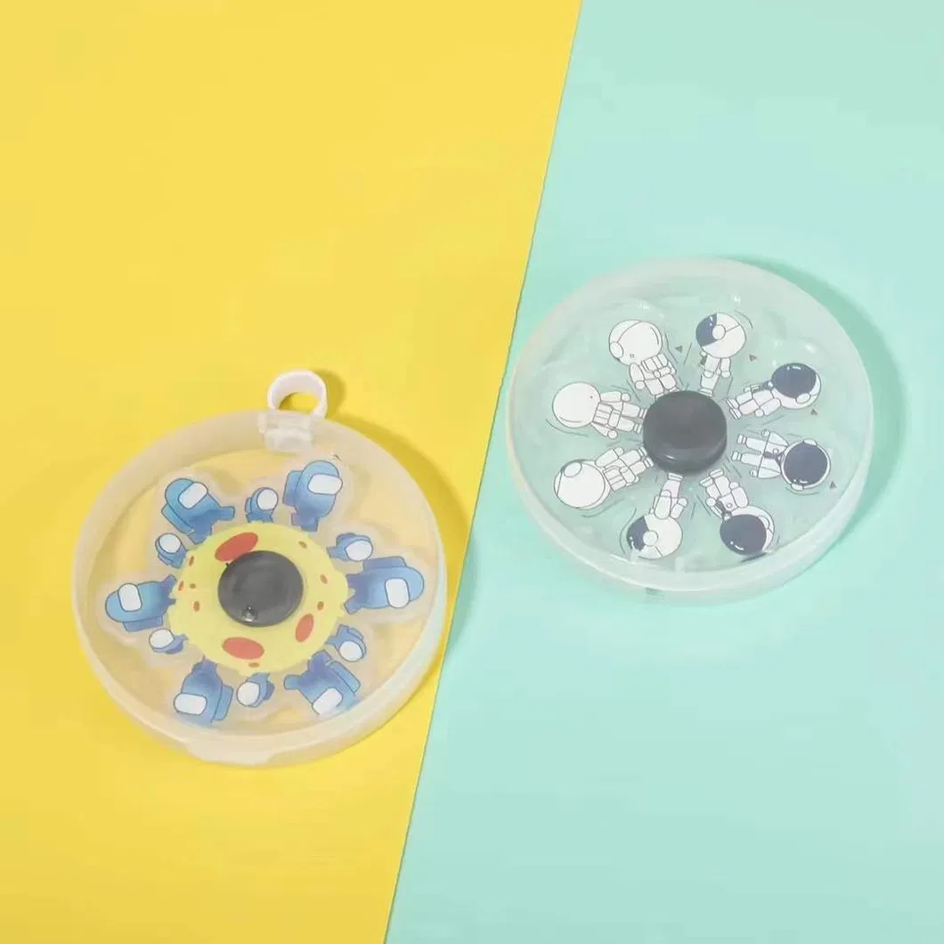 6 or 8 Leaves Pressure Release Novelty Design Fidget Spinner Finger Hand Toy Gyro