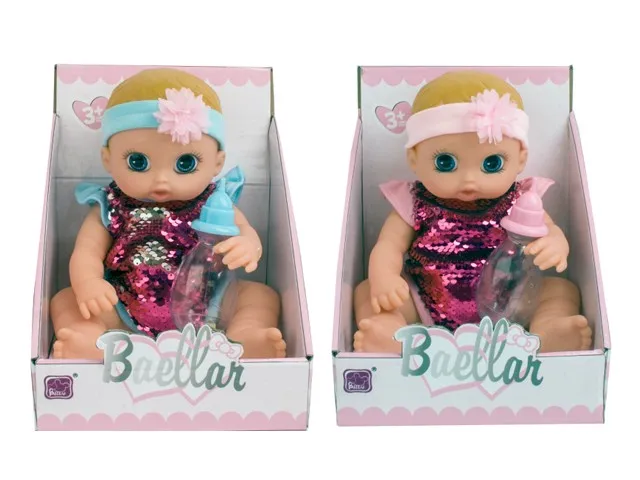 9 Inch Baby Doll Set Plastic Dolls Toy