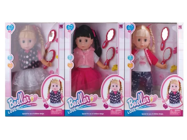 9 Inch Baby Doll Set Plastic Dolls Toy