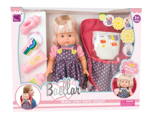 9 Inch Baby Doll Set Plastic Dolls Toy