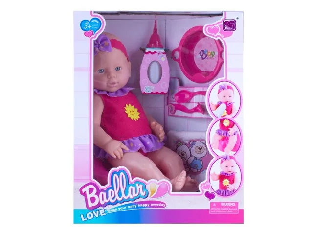 9 Inch Baby Doll Set Plastic Dolls Toy