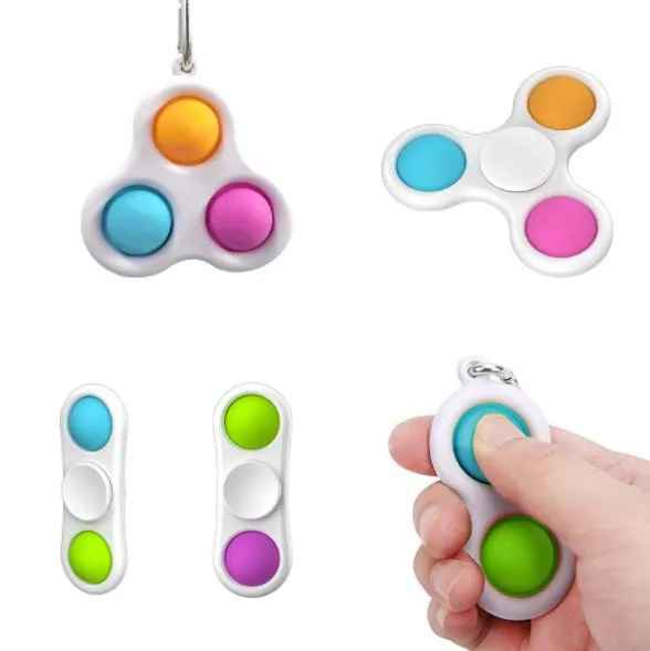 Amazon Hot Selling Colorful Flower Simple Dimple Fidget Toys Early Learning Toys Gifts Fat Brain Baby Grasping Practice Board Pop It
