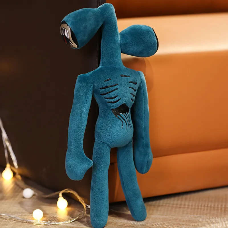 Anime Plushie Siren Head Plush Toy Black Cartoon Cat Stuffed Animals Doll Horror Sirenhead Peluches Toys for Kids