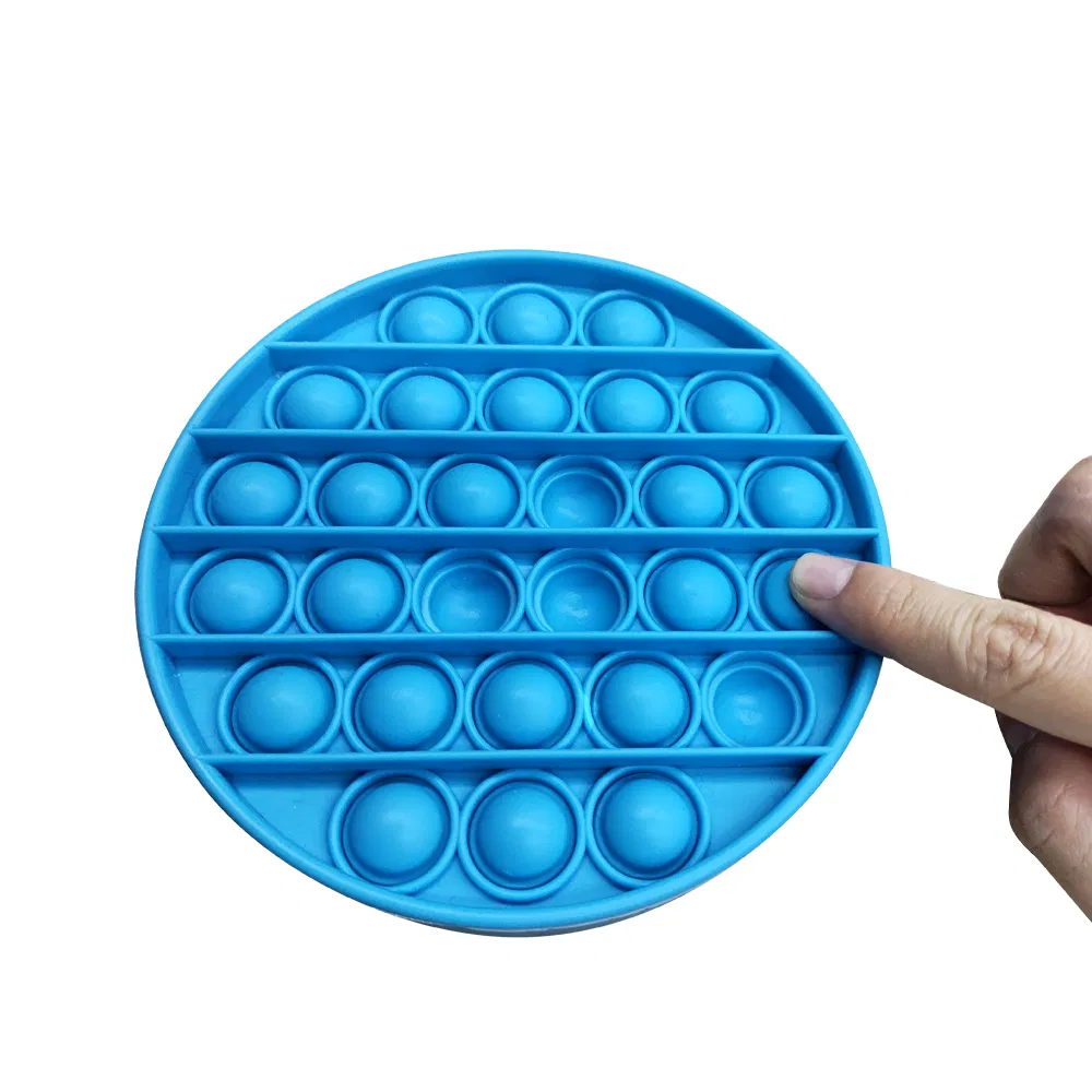Autism Special Sensory Toy Fun Stress Eco-Friendly Silicone Push Pop Bubble Fidget