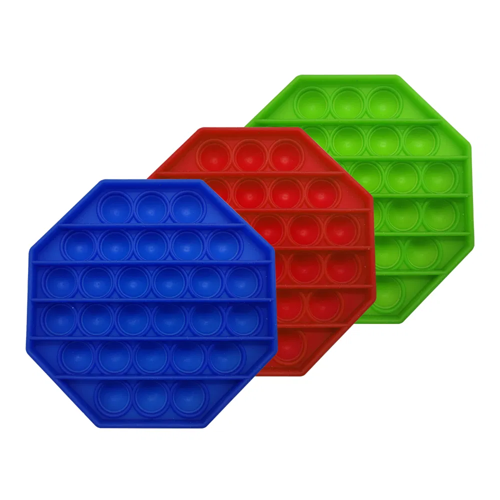Autism Special Sensory Toy Fun Stress Eco-Friendly Silicone Push Pop Bubble Fidget