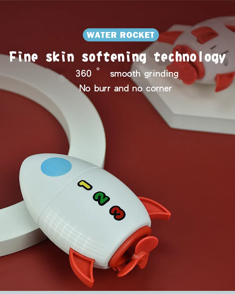 Baby Bathroom Bathtub Shower Water Spray Rocket Toddler Bath Toys