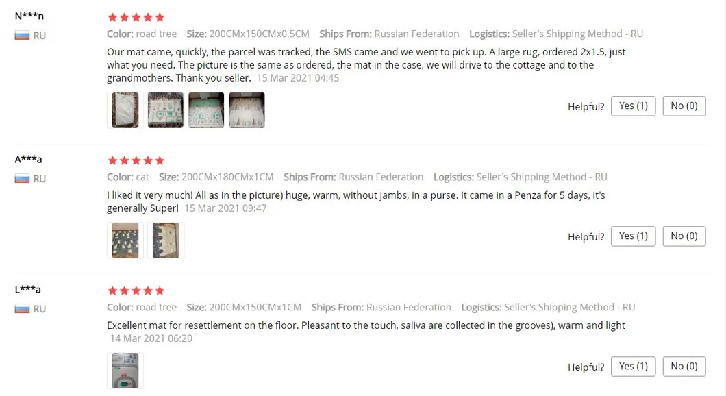 Baby Foam Playmat Waterproof Play Mat for Kids