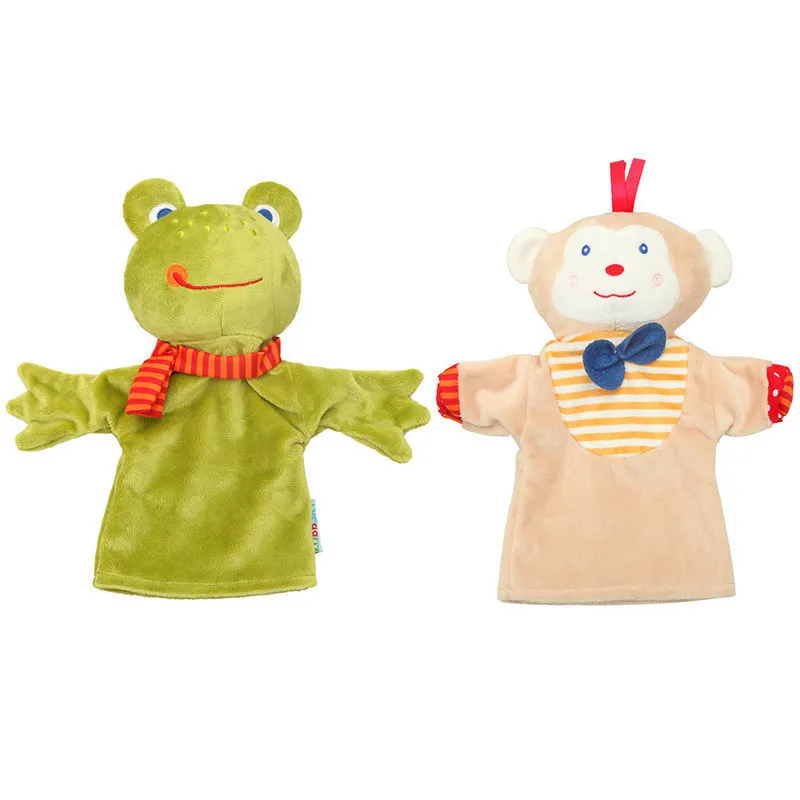 Baby Hand Puppet Toy Baby Enlightenment Telling Stories to Comfort Dolls Children Kindergarten Plush Doll