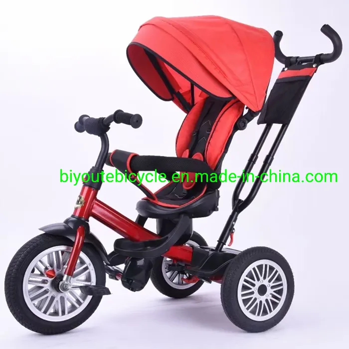 Baby Tricycle with Push Handle/ Wholesale Comfortable Tricycle Toddler