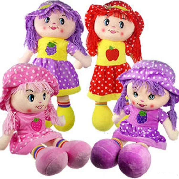 Beautiful Stuffed Plush Rag Baby Doll Toys for Kids 2019 Welcome OEM Cute