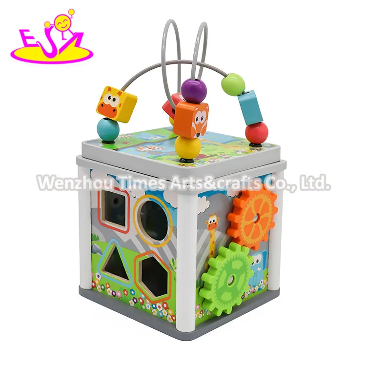 Best Design Intelligent Wooden Baby Maze Toy with Low Orders W11b238