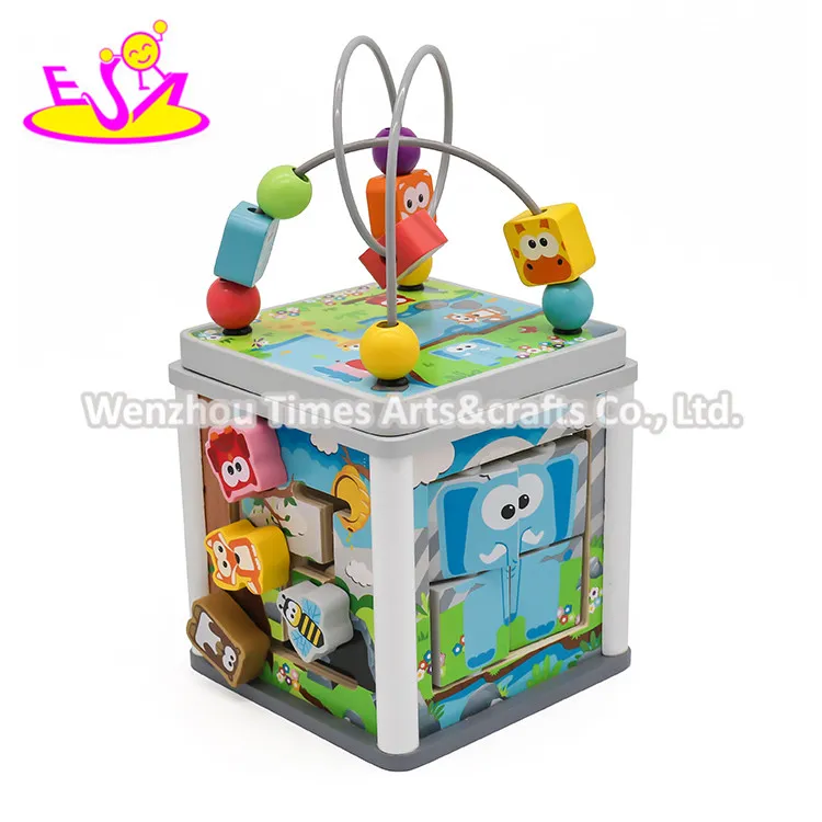 Best Design Intelligent Wooden Baby Maze Toy with Low Orders W11b238