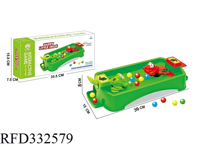 Cartoon Educational Interactive Table Game Desktop Toy Hungry Frog Game
