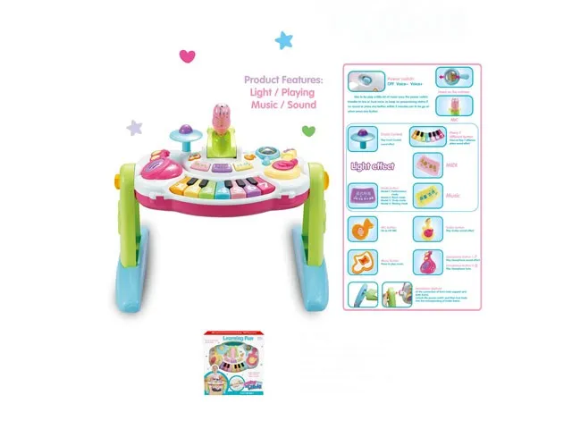CE Approval Baby Learning Musical Table Educational Toys (H0001465)
