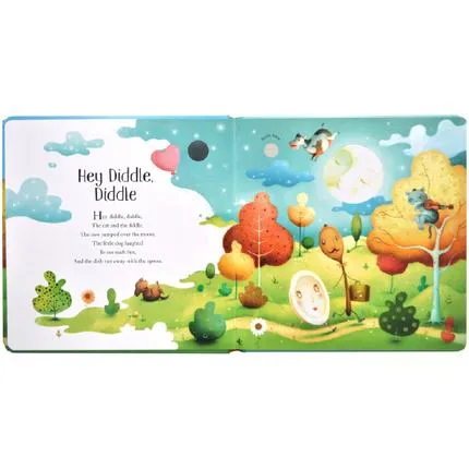 Children Color English Picture Parent Child Education Voice Song Book Children Gift Baby Learning to Read Story Book