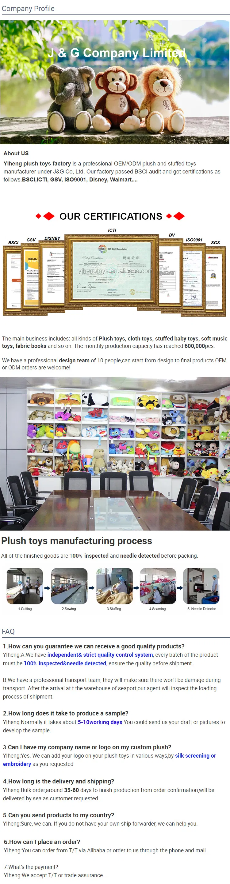 Children Early Education Mitten Tooth Glue to Accompany Children Health Plush Toys