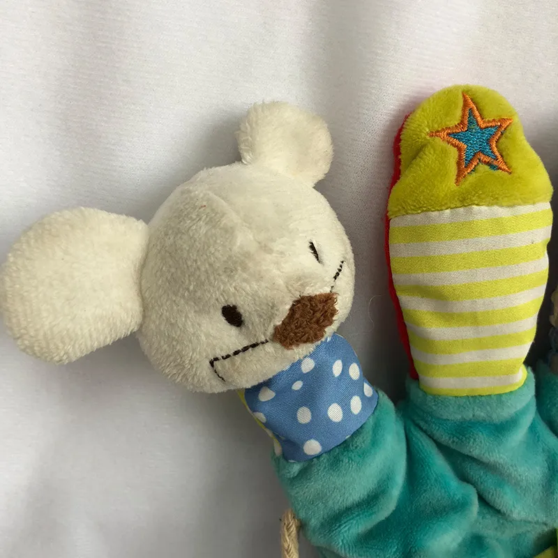 Children Early Education Mitten Tooth Glue to Accompany Children Health Plush Toys