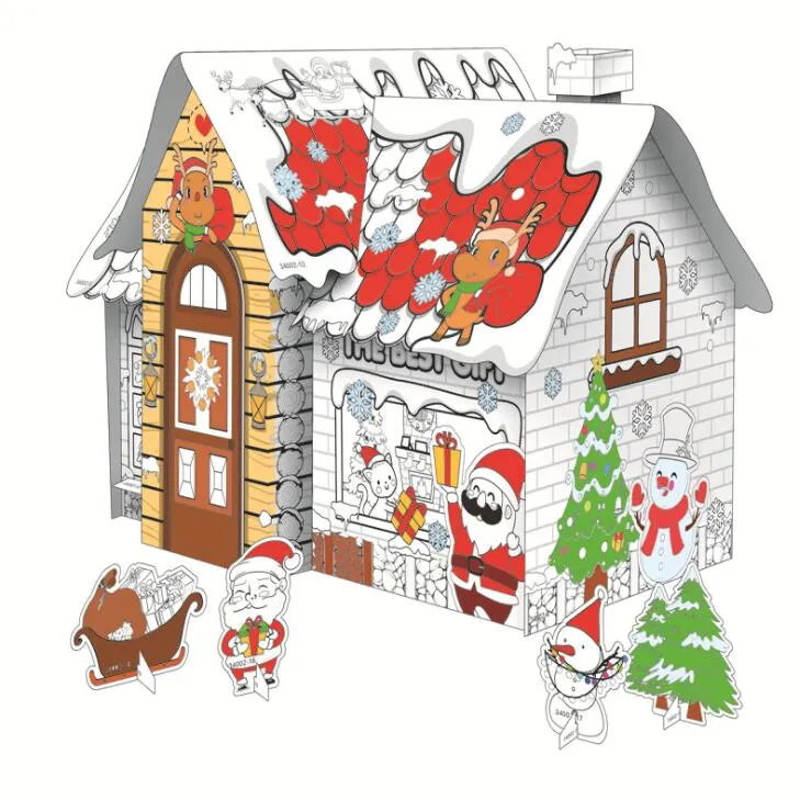 Children Intelligence Develop Toy Creativity Training 3D Puzzle