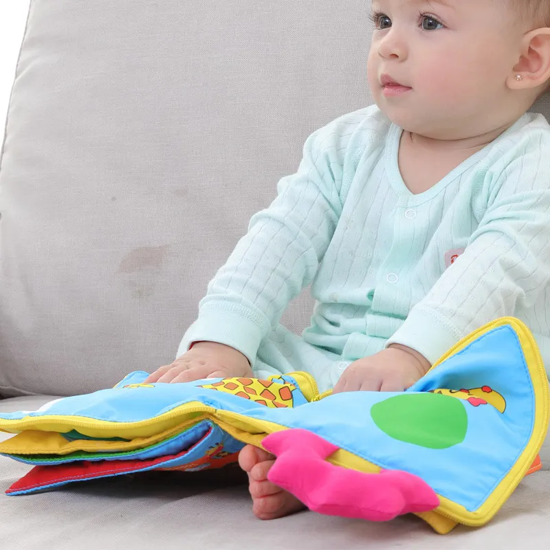 Cloth Baby Book Intelligence Development Educational Toy Soft Cloth Learning Cognize Books
