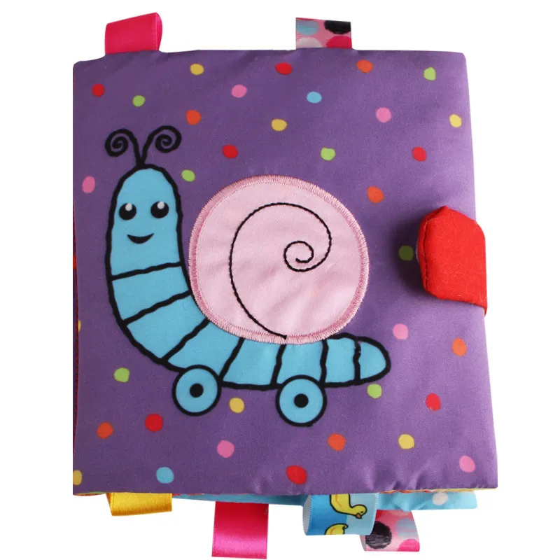 Cloth Baby Book Intelligence Development Educational Toy Soft Cloth Learning Cognize Books