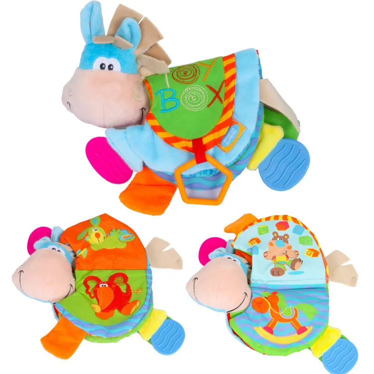 Cloth Baby Book Intelligence Development Educational Toy Soft Cloth Learning Cognize Books