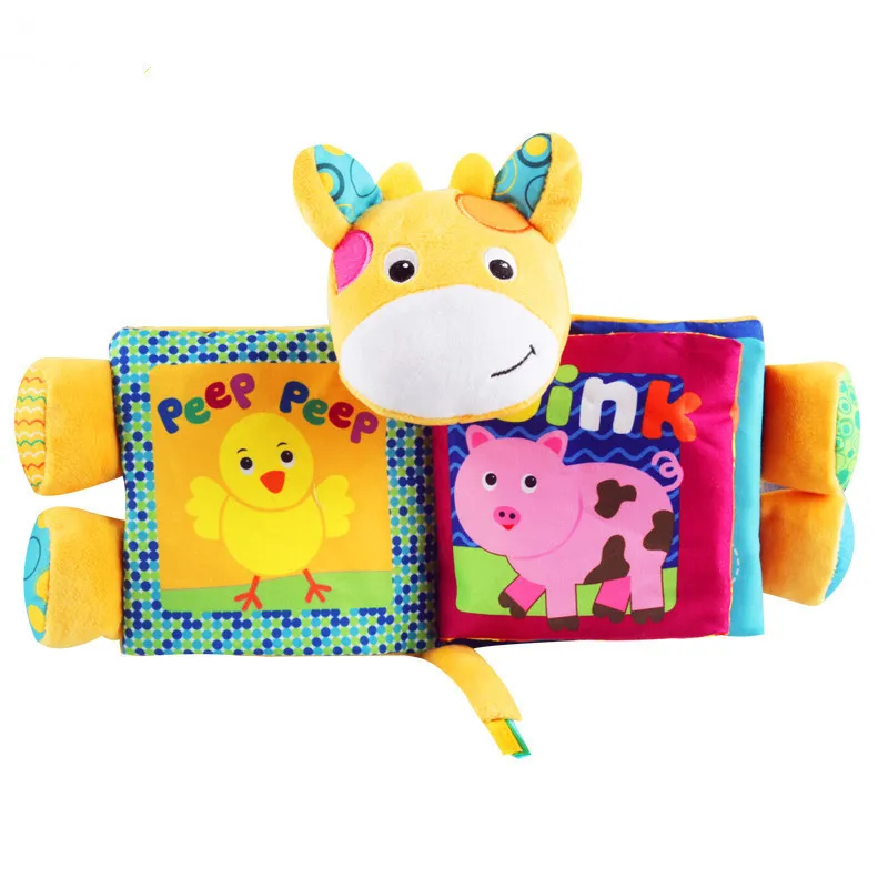 Cloth Baby Book Intelligence Development Educational Toy Soft Cloth Learning Cognize Books