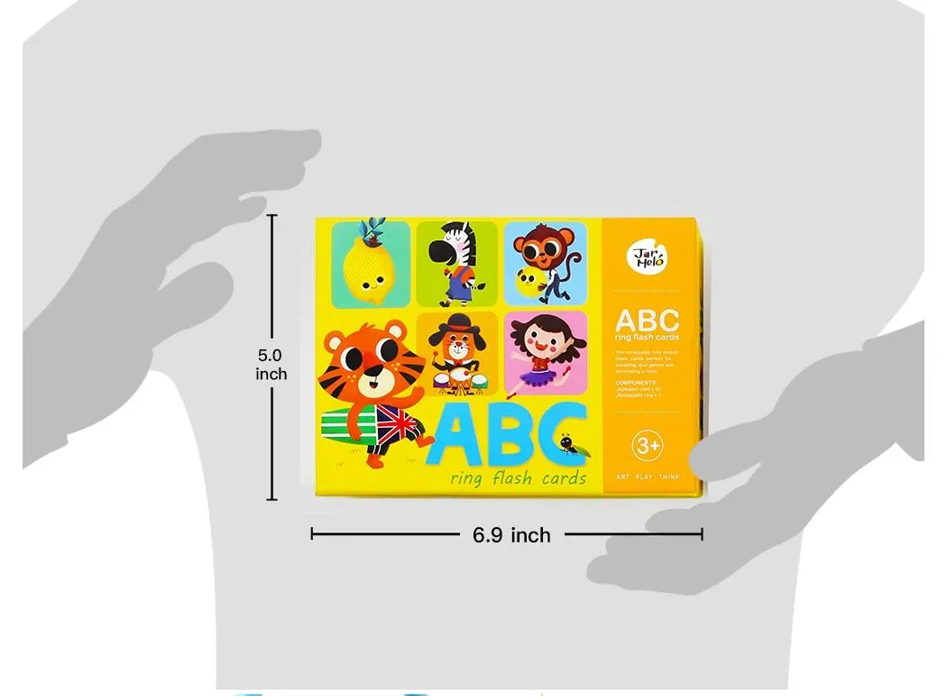 Custom Flash Learning Cards Educational Cards Alphabet Counting Matching Go Fish