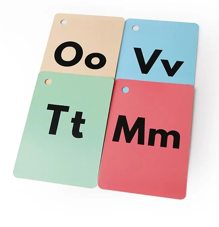 Custom Flash Learning Cards Educational Cards Alphabet Counting Matching Go Fish
