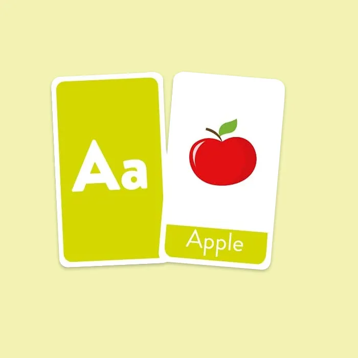 Custom Printing Alphabet Baby Early Educational Toy Children English Card Game Learning Multiplication Flash Cards for Kids