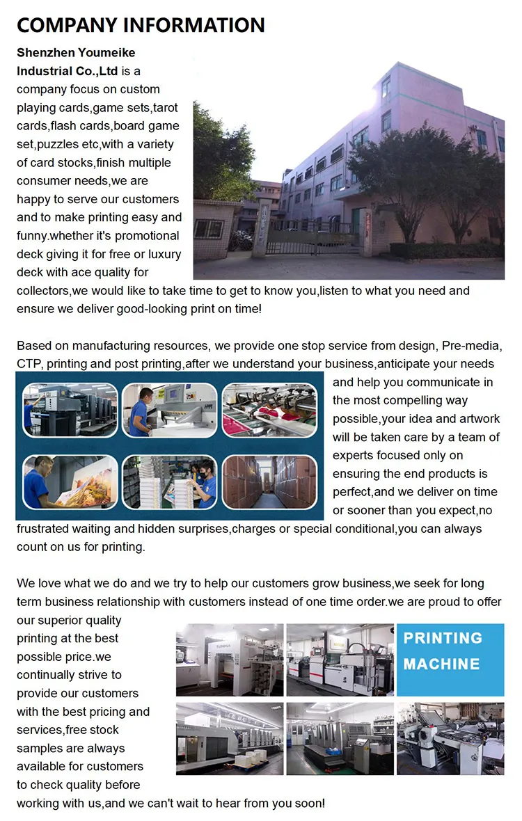 Customized Educational Flash Learning Cards Printing Story Cards