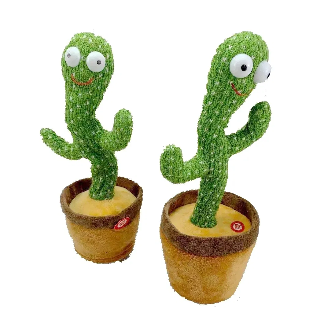 Dancing Cactus Singing Dancing Decoration Gift for Kids