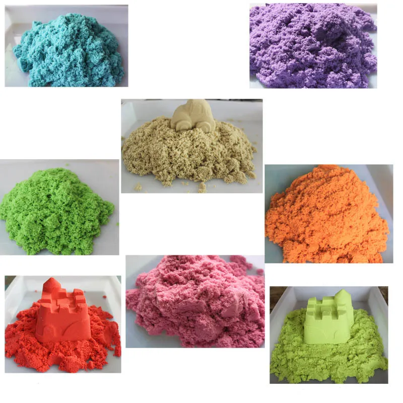 DIY Educational Kinetic Sand Toy Magic Space Play Sand