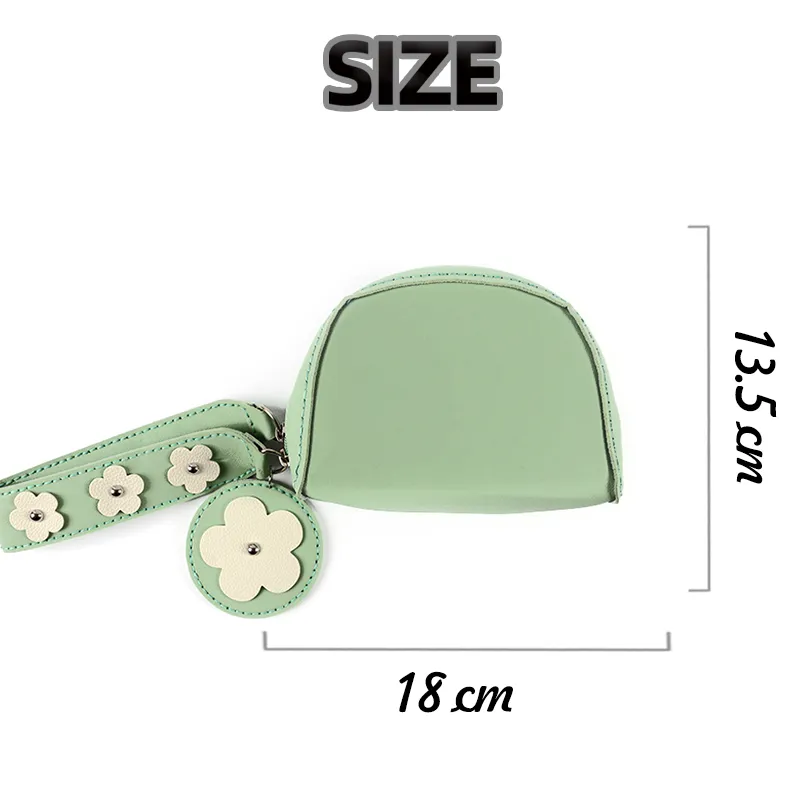 DIY PU Leather Sewing Craft Kit All Accessory Purse Coin Bag Handbag Mirror Bags Toys for Kids Girls Boys Adults Teens