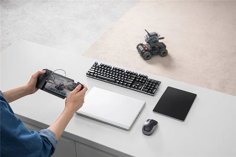 Dji Robomaster S1 Steam DIY 4WD Brushless HD Fpv APP Control Intelligent Educational Robot with Ai Modules