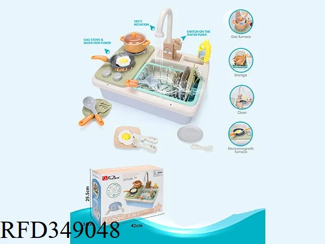 Educational Toys Spin Whack-a-Mole Game Hammer Turntable Game