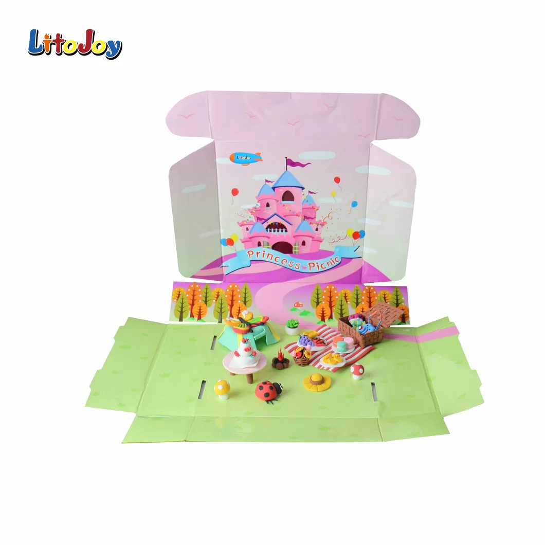 Elastic Bouncing Air Hardening Jumping Clay for Art Clay